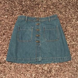 Old Navy denim mini skirt